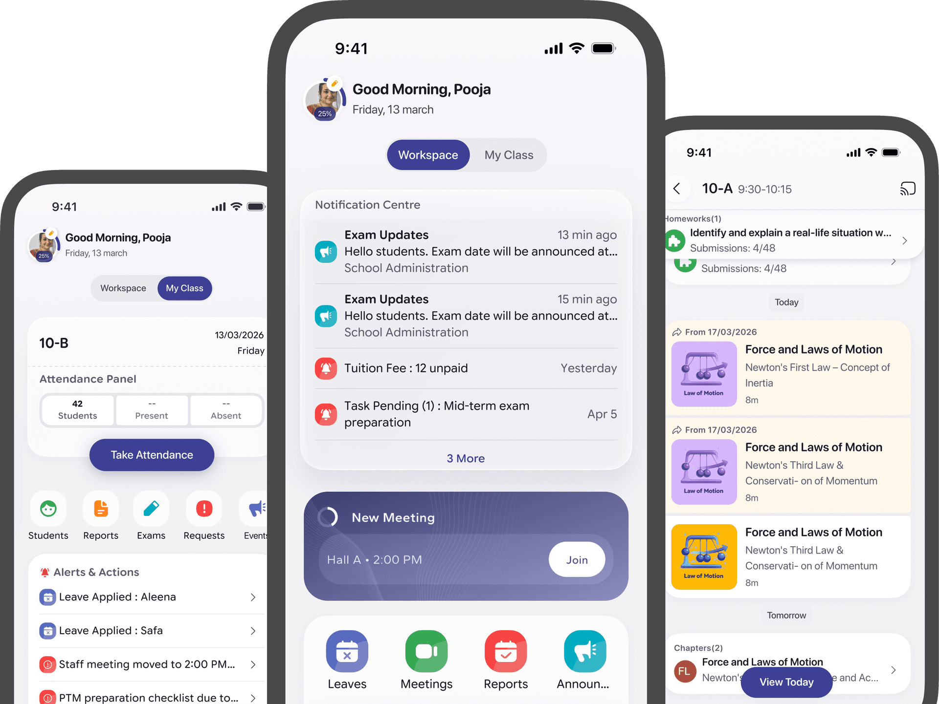 Edmento app mockup